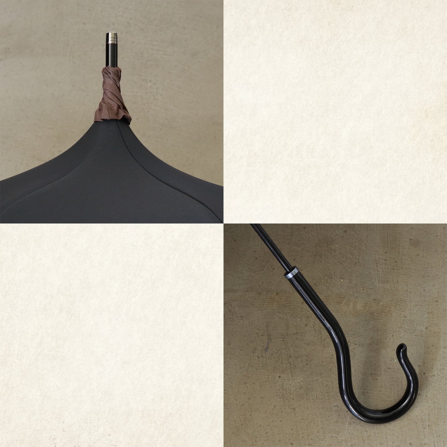 【再販・受注生産予約】真夜中のパルコフェリーチェ - パゴダ 晴雨兼用 雨傘 UVカット フリル