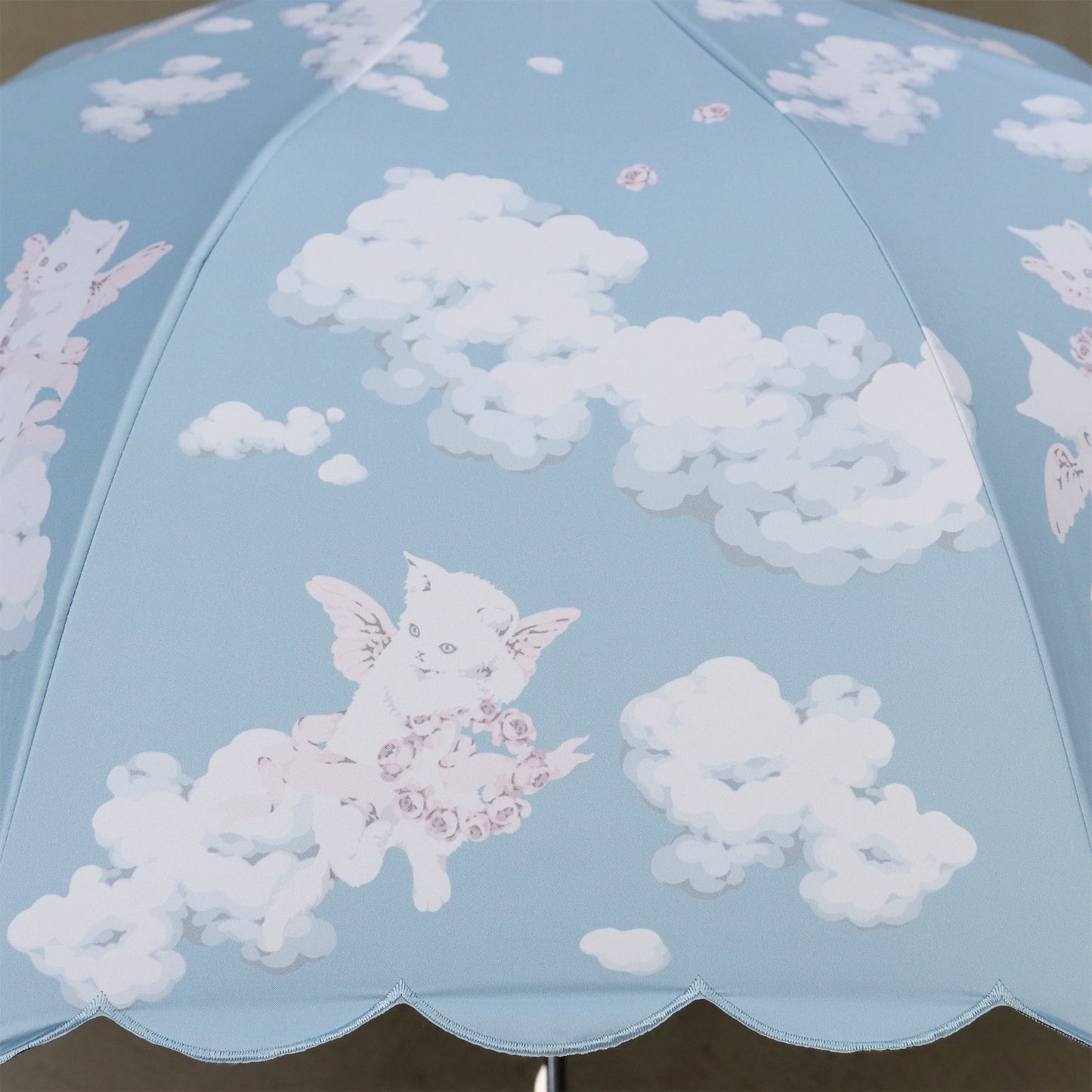 Le chat angélique (ルシャ アンジェリク) - パゴダ 1級遮光 晴雨兼用 雨傘 UVカット 長傘