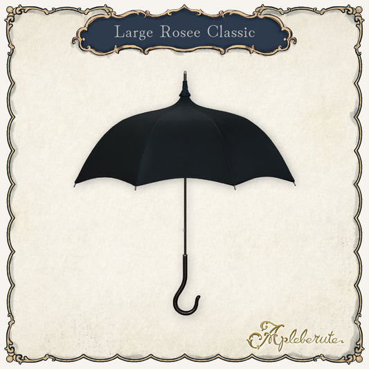 large-rosee-classic (ラルジュ ロゼ クラシック) - パゴダ 1級遮光 晴雨兼用 雨傘 UVカット 長傘