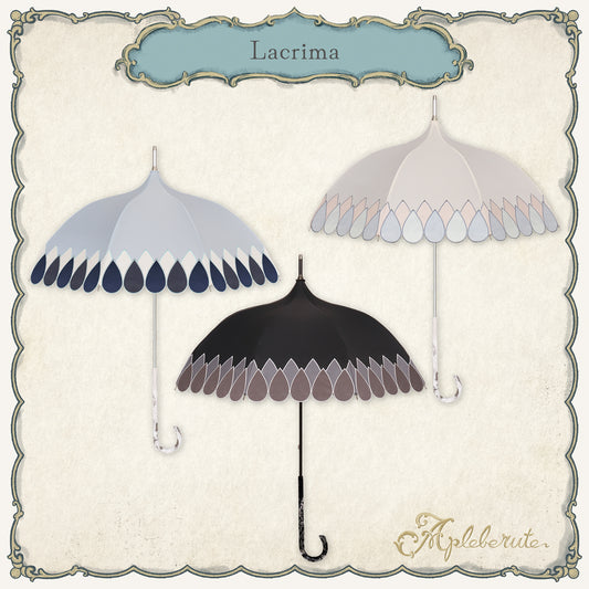 【30%OFF】lacrima (ラクリマ) - パゴダ 1級遮光 晴雨兼用 雨傘 UVカット ショート丈