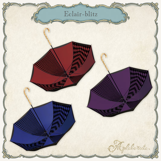 【30%OFF】eclair-blitz (エクレール ブリッツ) - パゴダ 1級遮光 晴雨兼用 雨傘 UVカット 長傘