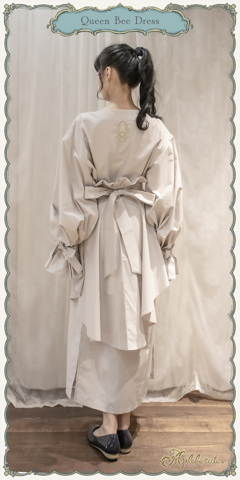 【30%OFF】queen-bee-dress (クイーン ビー ドレス) - ワンピース 巻きスカート アンサンブル