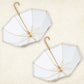 【予約商品】すみれの散歩道〜La Promenade des Violettes〜 - パゴダ 1級遮光 日傘 晴雨兼用 UVカット ショート丈 竹製 木製
