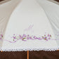 【予約商品】すみれの散歩道〜La Promenade des Violettes〜 - パゴダ 1級遮光 日傘 晴雨兼用 UVカット ショート丈 竹製 木製