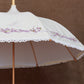 【予約商品】すみれの散歩道〜La Promenade des Violettes〜 - パゴダ 1級遮光 日傘 晴雨兼用 UVカット ショート丈 竹製 木製