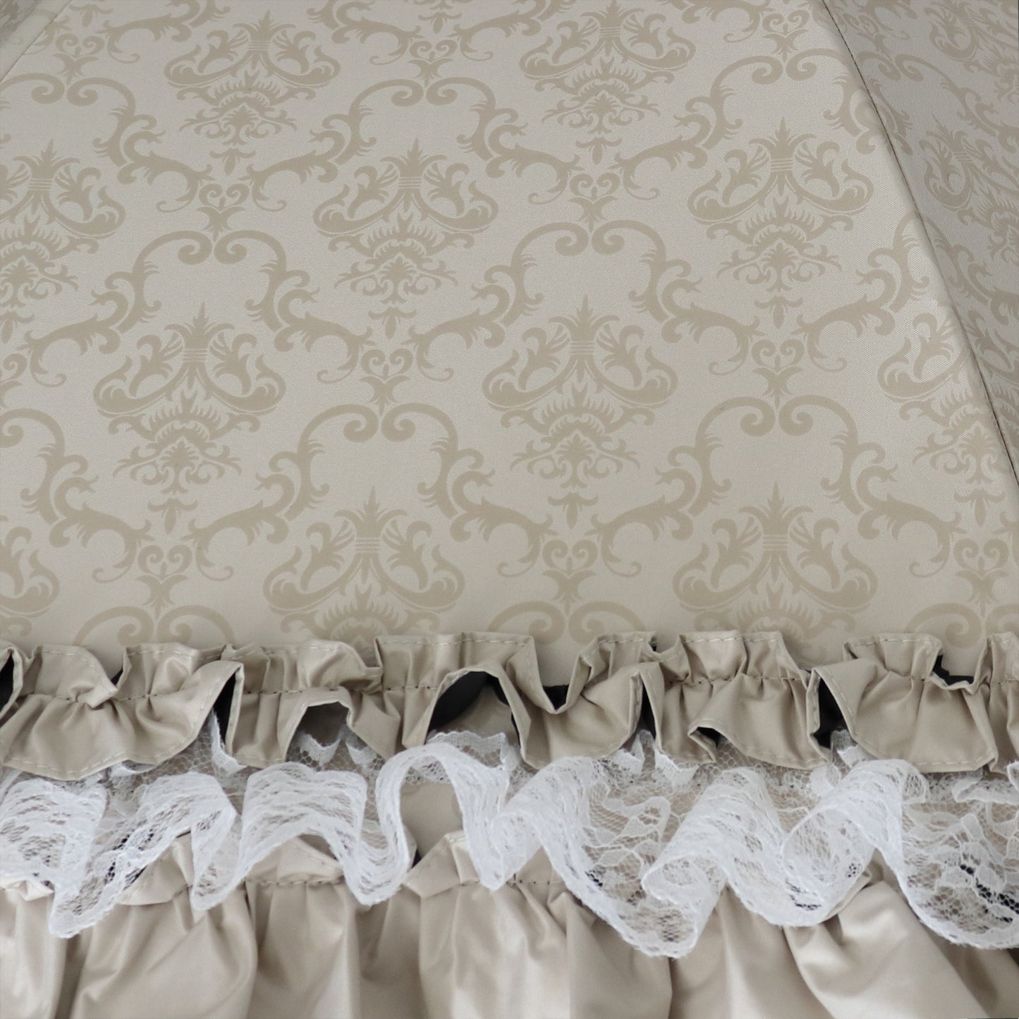 étoile-sorcière (エトワールソルシエール) - パゴダ 1級遮光 晴雨兼用 雨傘 UVカット ショート丈 フリル レース