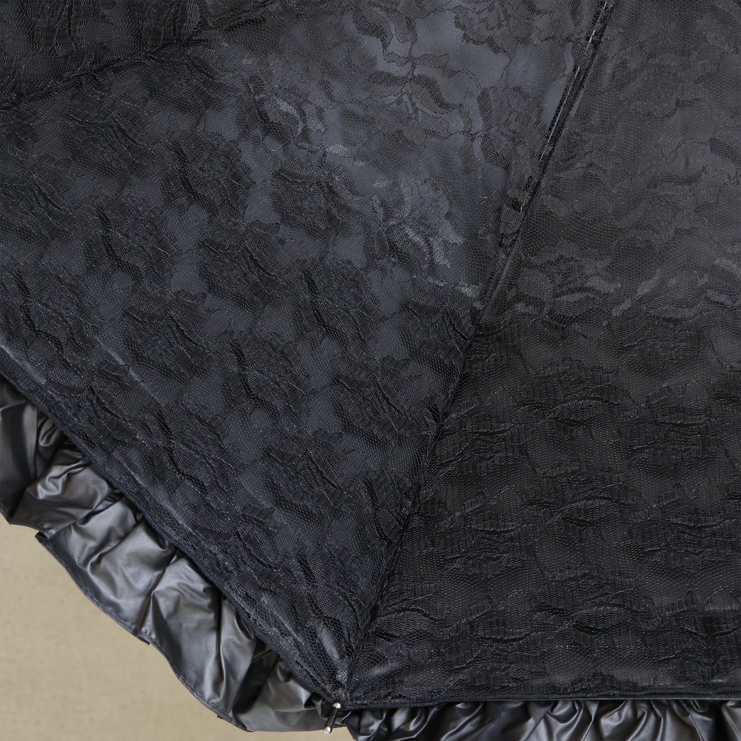 étoile-sorcière (エトワールソルシエール) - パゴダ 1級遮光 晴雨兼用 雨傘 UVカット ショート丈 フリル レース