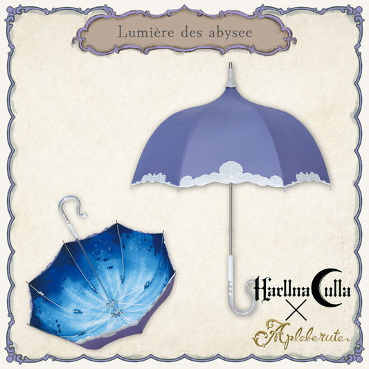 【New】lumière-des-abysee (リュミエール デ アビス) - パゴダ 晴雨兼用 雨傘 UVカット ショート丈
