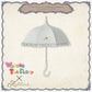 【予約商品】WonderTeaParty×アプレビュート コラボアンブレラ - パゴダ 1級遮光 晴雨兼用 雨傘 UVカット 長傘 フリル