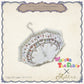 【予約商品】WonderTeaParty×アプレビュート コラボアンブレラ - パゴダ 1級遮光 晴雨兼用 雨傘 UVカット 長傘 フリル