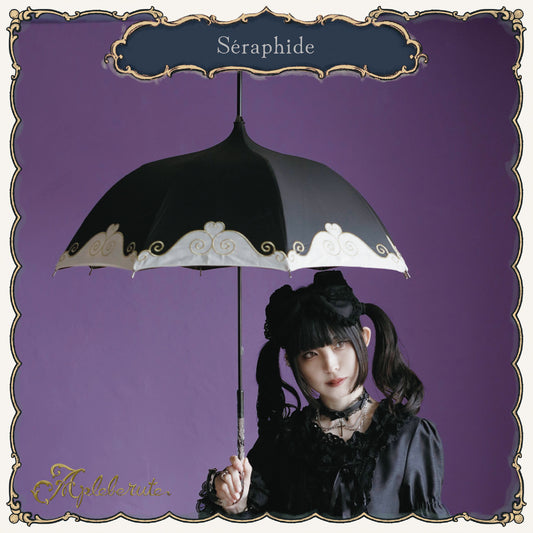 séraphide (セラフィード) - パゴダ 1級遮光 晴雨兼用 雨傘 UVカット ショート