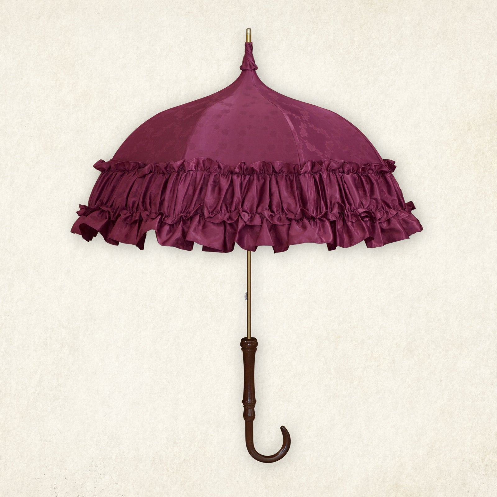 二次予約】薔薇のセレナーデ - パゴダ 1級遮光 晴雨兼用 雨傘 UVカット