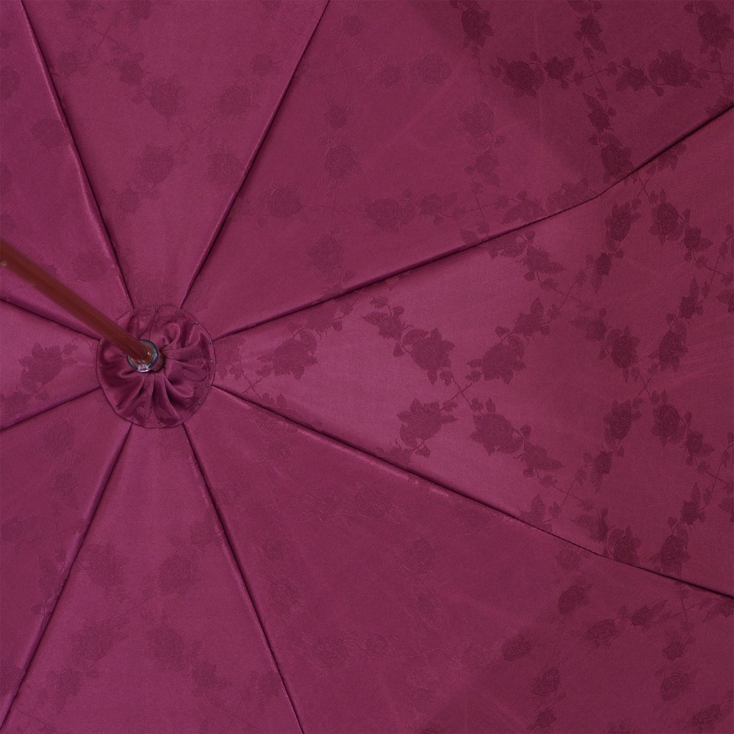 【二次予約】薔薇のセレナーデ - パゴダ 1級遮光 晴雨兼用 雨傘 UVカット 長傘 ショート丈 フリル