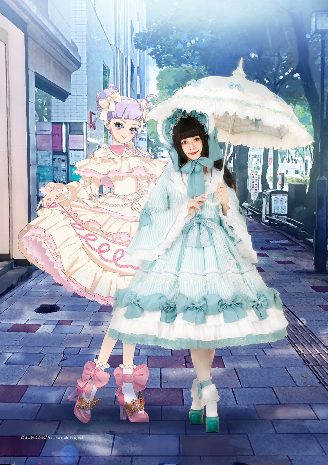 予約販売品 Angelic Pretty Angelic 苺 Pretty 傘 lolita ロリィタ 甘 