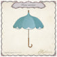 fleur-sereine (フルール スレーヌ) - パゴダ 1級遮光 晴雨兼用 雨傘 UVカット ショート丈 フリル