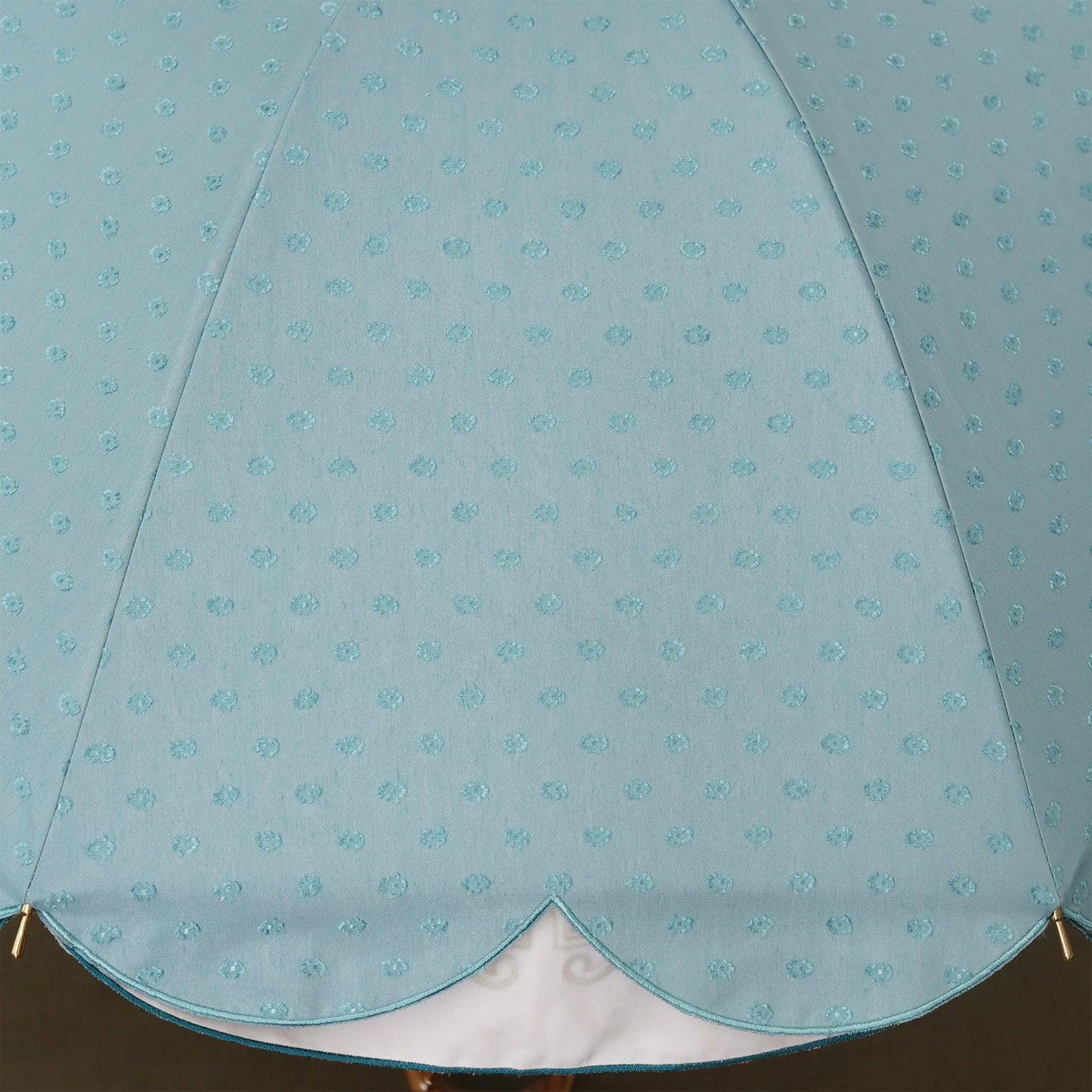 【New】fleur-sereine (フルール スレーヌ) - 1級遮光 晴雨兼用 雨傘 UVカット ショート丈 フリル
